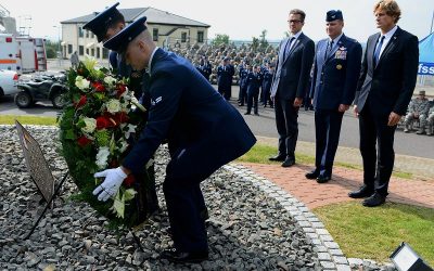 Zum Gedenken der Opfer des 11. September 2001 in den USA