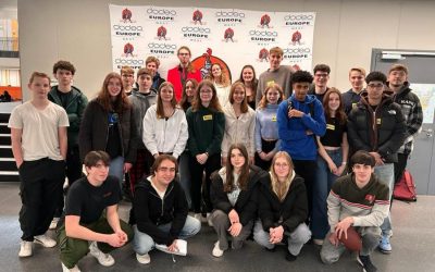 Student exchange between Spangdahlem High School and St. Matthias School Bitburg and St. Willibrord Gymnasium in February 2024